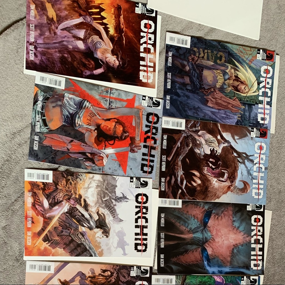 ORCHID comic by Tom Morello. 1-12